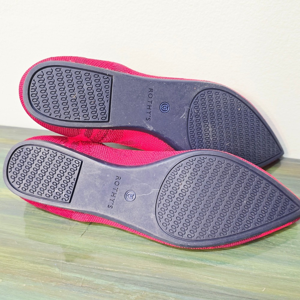 Rothy's Red Camo flats - Picture 5 of 8